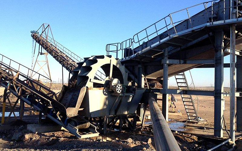 風化石洗沙生產(chǎn)線